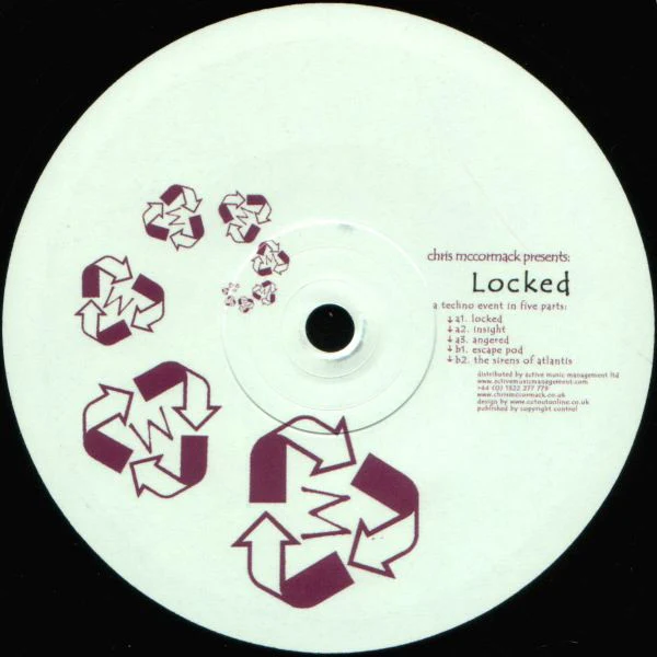 CHRIS MCCORMACK, Locked (Materials ; MTZ009, UK 2005, Plain Sleeve) 12" /VG+