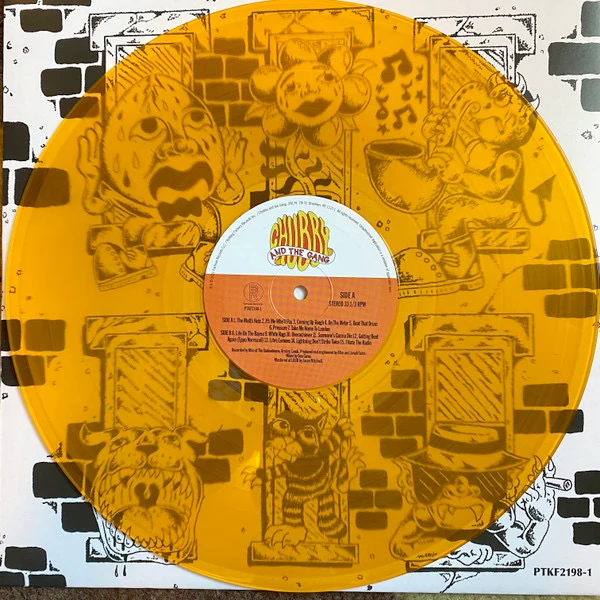 CHUBBY AND THE GANG, The Mutt's Nuts (Partisan Records ; PTKF2198-1, UK 2021, Inner & Insert, Orange Vinyl) LP VG+/VG+ - Image 3