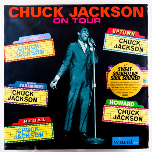 CHUCK JACKSON, On Tour (Sundazed Music; LP-5427, US 2013 Reissue, 180g) LP VG/VG+