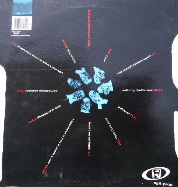 CHUMBAWAMBA, Shhh (Agit Prop ; prop 11, UK 1992, Inner) LP VG/VG - Image 2