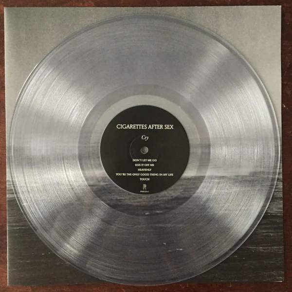 CIGARETTES AFTER SEX, Cry (Partisan Records  ; PTKF2173-3, UK, Europe & US 2019, Inner, Poster, Clear Vinyl) LP VG+/VG+ - Image 3