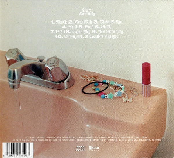 CLAIRO, Immunity (Fader Label; 9299185027, US 2019, Digipak) CD NEW/NEW - Image 2