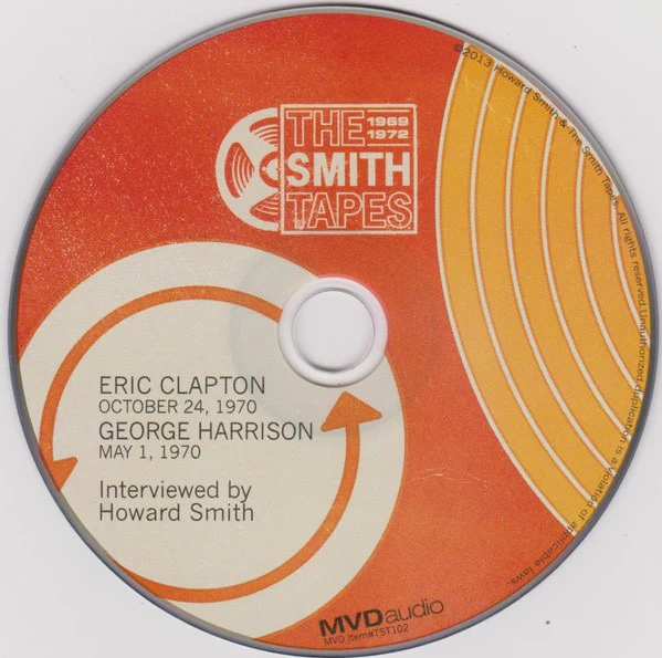 CLAPTON*, HARRISON*, HOWARD SMITH, Clapton / 1970 Harrison / 1970 (The Smith Tapes; TST102, US 2013, Jewel Case) CD VG+/VG+ - Image 3