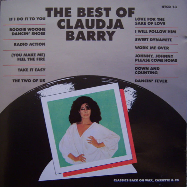 CLAUDJA BARRY, The Best Of Claudja Barry (Lollipop Records; HTCD 13, Canada 1991) CD VG+/VG