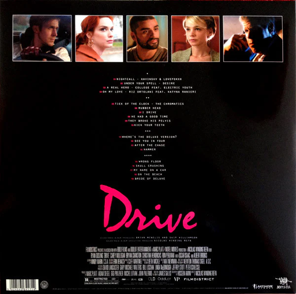 CLIFF MARTINEZ, Drive (Original Motion Picture Soundtrack) (Invada ; INV106LP, UK 2012, Gatefold, Pink Vinyl) 2xLP VG/VG+ - Image 2
