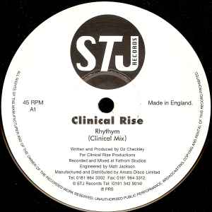 CLINICAL RISE, Rhythm (STJ Records; STJ005, UK 1996) 12" /VG