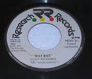 CLINT RICHARDS, Rat Bat (Research Records; , Jamaica 1980), SALE - Up to 50% Off the Original Price 7" /G+