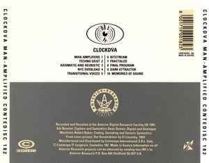 CLOCKDVA, Man-Amplified (Contempo Records; CONTEDISC 182, Italy 1992, Jewel Case, Booklet) CD VG/VG+ - Image 2