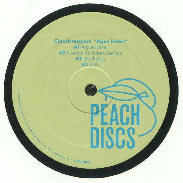 CLOUDSTEPPERS, Aqua Hotel (Peach Discs; PEACH019, UK 2024) 12" /VG