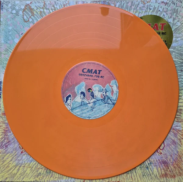 CMAT, CrazyMad, For Me (AWAL Recordings Ltd; CMAT009LP, Europe 2023, Gatefold, Inner, Orange Vinyl) LP NEW/NEW - Image 3