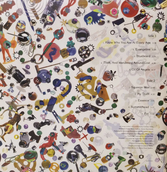 COCTEAU TWINS, Four-Calendar Caf  (Fontana; UMCLP094, Europe 2024 Reissue, Inner) LP NEW/NEW - Image 3