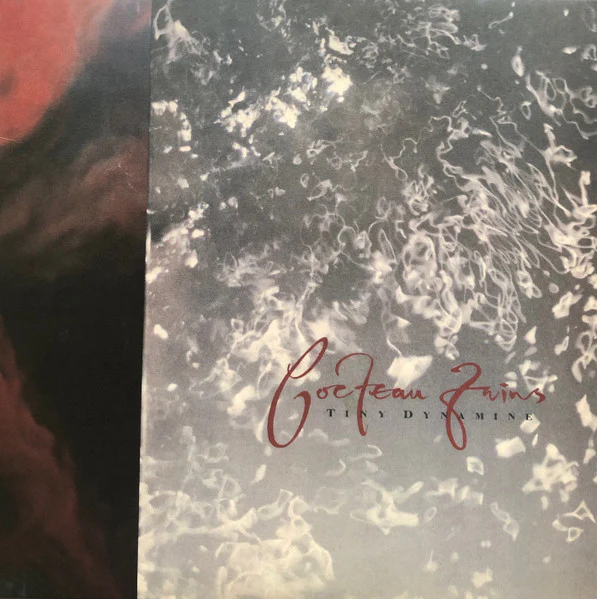 COCTEAU TWINS, Tiny Dynamine / Echoes In A Shallow Bay (4AD; CAD 3510,  2000s Reissue, Inner, 180 Gram Vinyl, SIGNED by Simon Raymonde) LP VG+/VG+