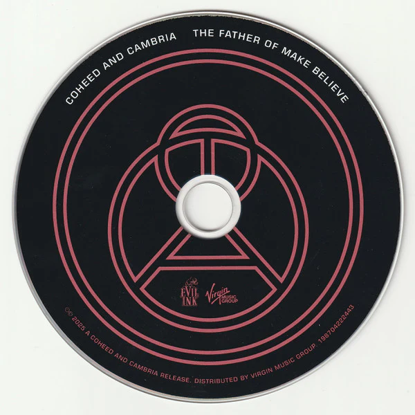 COHEED AND CAMBRIA, Vaxis III: The Father Of Make Believe (Evil Ink Records; 198704222443, US 2025, Digipak, Poster) CD EX/EX - Image 3