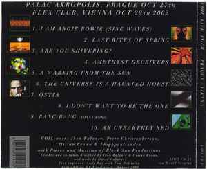 COIL, Live Four (Threshold House; LOCI CD 21, UK 2003, Digipak) CD VG+/VG+ - Image 2