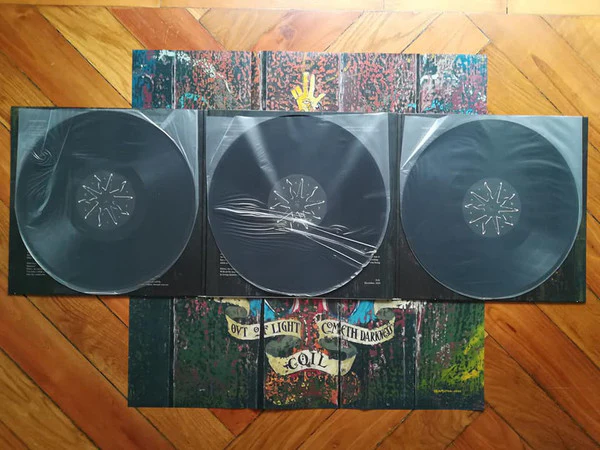 COIL, Love's Secret Domain (Infinite Fog Productions; IF104LP, Europe 2021 Reissue, Triple Gatefold, Poster) 3xLP VG+/VG+ - Image 2