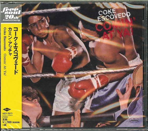 COKE ESCOVEDO, Comin' At Ya! (Mercury; UICY-76171, Japan 2014 Reissue, With OBI) CD M/M