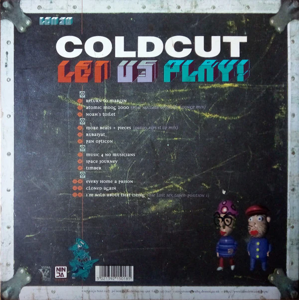 COLDCUT, Let Us Play! (Ninja Tune; ZEN 30, UK 1997, Gatefold, 2 Inners) 2xLP VG+/VG+ - Image 2