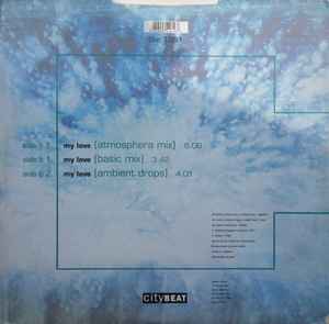 COLLAPSE, My Love (City Beat; CBE 1261, UK 1991, Picture Sleeve), SALE - Up to 50% Off the Original Price 12" VG/G+ - Image 2