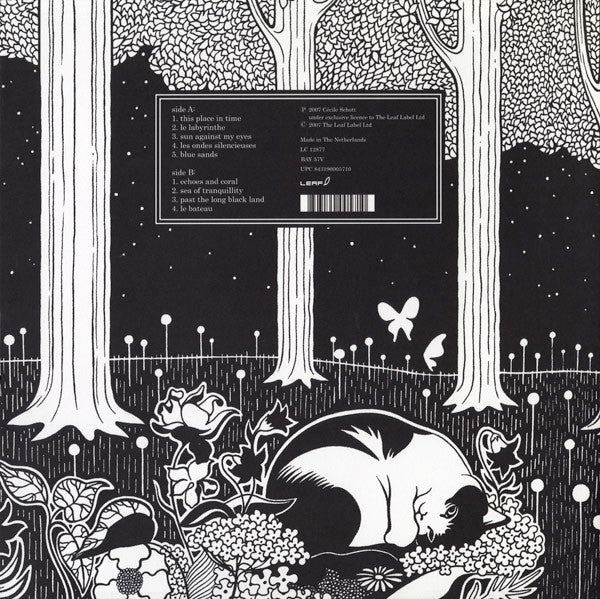 COLLEEN, Les Onde Silencieuses (Leaf; BAY57V, UK 2007, Gatefold, Black Inner) LP EX/EX - Image 2