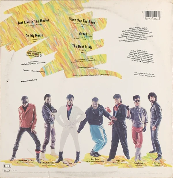 COLORBLIND, Crazy (Capitol Records; MLP-15016, US 1984) LP VG/VG - Image 2