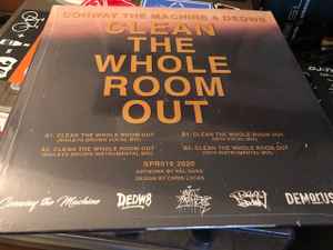 CONWAY THE MACHINE & DEDW8*, Clean The Whole Room Out (Split Prophets Records; SPR016, UK 2020, Picture Sleeve) 12" VG+/VG+ - Image 2