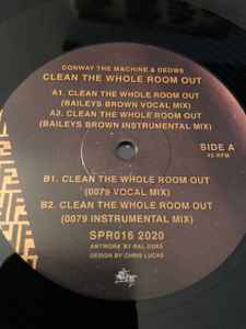 CONWAY THE MACHINE & DEDW8*, Clean The Whole Room Out (Split Prophets Records; SPR016, UK 2020, Picture Sleeve) 12" VG+/VG+ - Image 3