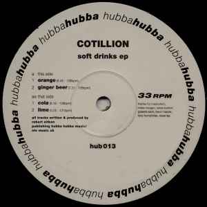 COTILLION, Soft Drinks EP (Hubba Hubba ; hub 013, UK 1993, Die Cut Company Sleeve) 12" VG/VG - Image 2