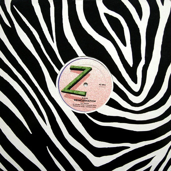 COUNTRY & WESTERN, Reincarnation / Positive Energy (Zebra Records; ZZZ 301-1, Netherlands 1993, Die Cut Sleeve) 12" G/G - Image 2