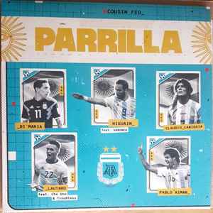 COUSIN FEO X DRE MENDOZA, Parrilla (Frank's Vinyl Records; FVR-017, Italy 2020, Limited Edition of 400) 12" EX/EX