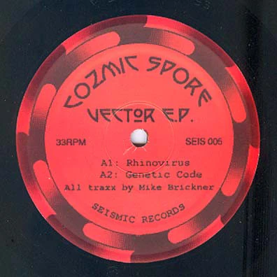 COZMIC SPORE, Vector E.P. (Seismic Records Detroit; SEIS 005, US 1999, Plain Sleeve) 12" /VG