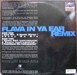 CRAIG MACK, Flava In Ya Ear (Remix) (Bad Boy Entertainment ; 78612-79010-1, US 1994, Picture Sleeve) 12" VG/VG - Image 2
