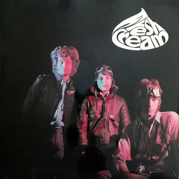 CREAM, Fresh Cream (Reaction; 593 001, UK 1966, Front Laminated Sleeve, Mono, A 2 / B//1 Matrix) LP G+/VG