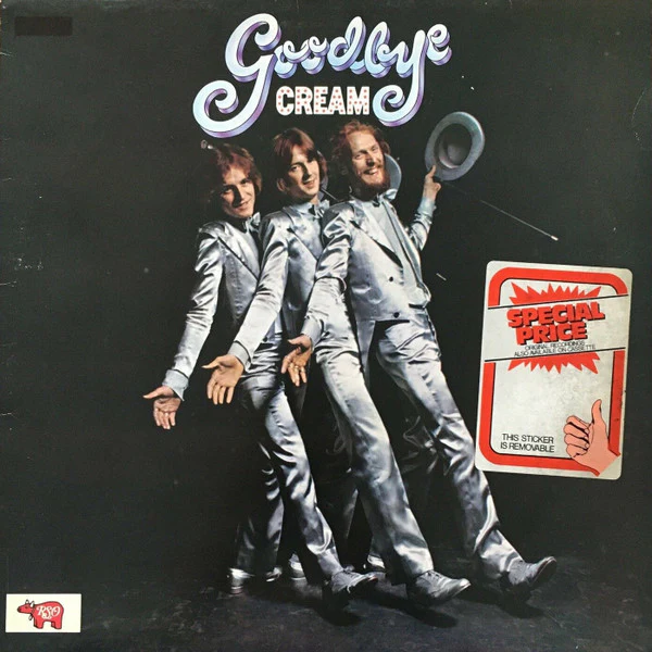 CREAM, Goodbye (Polydor / RSO; SPELP 75, UK 1985 Reissue, Black Labels) LP VG/VG