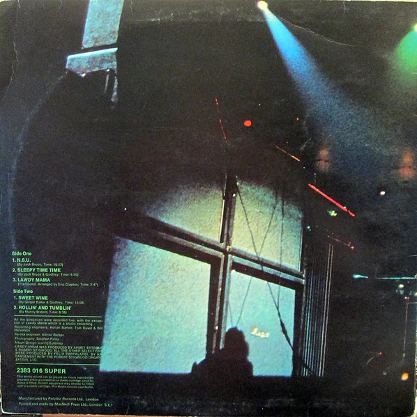 CREAM , Live Cream (Polydor ; 2383016, UK 1970) LP VG/VG+ - Image 2