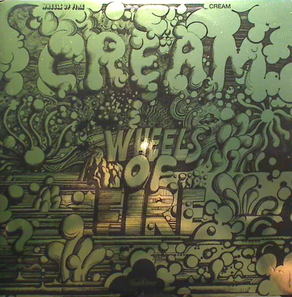 CREAM, Wheels Of Fire (Vinyl Lovers; 900199, Europe 2008 Reissue, Gold Gatefold Sleeve, 180 Gram Vinyl) 2xLP VG/EX
