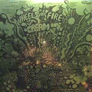 CREAM, Wheels Of Fire (Vinyl Lovers; 900199, Europe 2008 Reissue, Gold Gatefold Sleeve, 180 Gram Vinyl) 2xLP VG/EX - Image 2