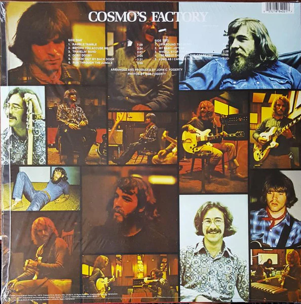 CREEDENCE CLEARWATER REVIVAL, Cosmo's Factory (Fantasy; 1884021, Europe 2008 Reissue) LP NEW/NEW - Image 2