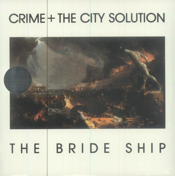CRIME & THE CITY SOLUTION, The Bride Ship (Mute; LSTUMM65, Worldwide 2023 Reissue, White Vinyl, Ltd to 1000) LP EX/EX