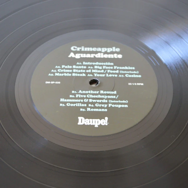 CRIMEAPPLE, Aguardiente (Daupe!; DM-SP-035, UK 2018, Picture Sleeve) 12" EX/EX - Image 3