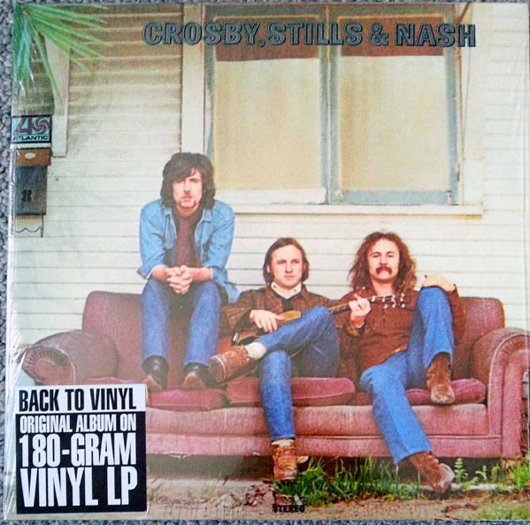 CROSBY, STILLS & NASH, Crosby, Stills & Nash (Atlantic ; R1 8229, Europe 2009 Reissue, Gatefold, Insert, 180 Gram Vinyl) LP NEW/NEW