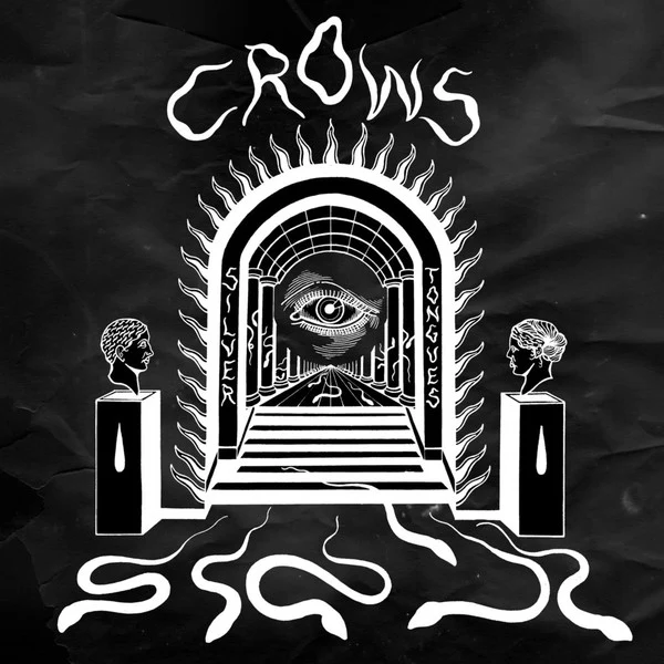 CROWS, Silver Tongues (Balley Records; Balley 008LP, UK 2019, Inner, Red Vinyl), SALE - Up to 50% Off the Original Price LP VG+/VG+
