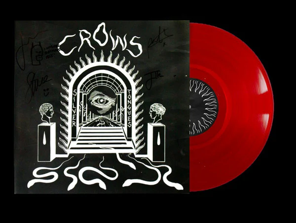 CROWS, Silver Tongues (Balley Records; Balley 008LP, UK 2019, Inner, Red Vinyl), SALE - Up to 50% Off the Original Price LP VG+/VG+ - Image 2
