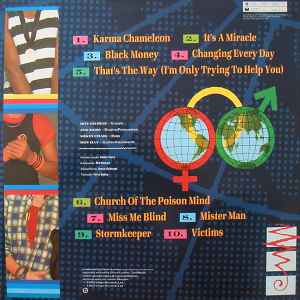 CULTURE CLUB, Colour By Numbers (Virgin; V 2285, UK 1983, Insert) LP VG/EX - Image 2