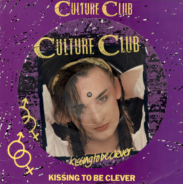 CULTURE CLUB, Kissing To Be Clever (Virgin; VP2232, UK 1982, Die Cut Picture Sleeve, Insert, Picture Disc) LP VG/VG+