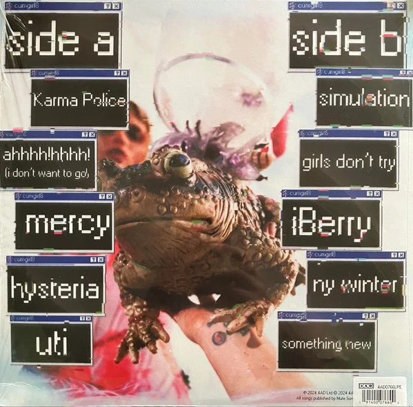 CUMGIRL8, The 8th Cumming (4AD; 4AD0766LPE, Europe 2024, Insert, Neon Green Vinyl), SALE - Up to 50% Off the Original Price  LP NEW/NEW - Image 2