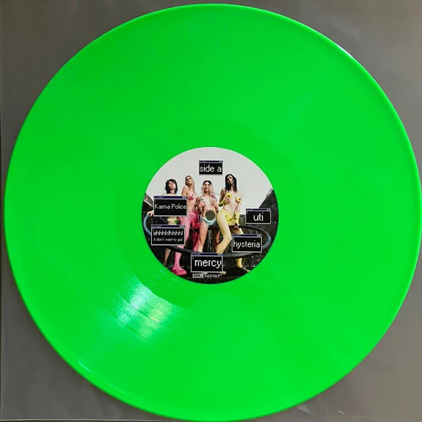 CUMGIRL8, The 8th Cumming (4AD; 4AD0766LPE, Europe 2024, Insert, Neon Green Vinyl), SALE - Up to 50% Off the Original Price  LP NEW/NEW - Image 3