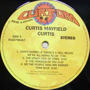 CURTIS MAYFIELD, Curtis (Curtom; 8122796557, Europe 2013 Reissue, Gatefold) LP NEW/NEW - Image 3