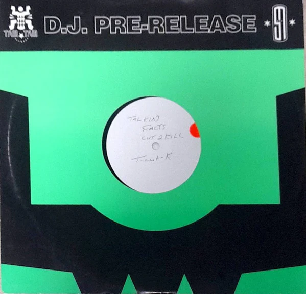 CUT 2 KILL, Listen To The Basstone (Tam Tam Records; TTT032, UK 1990, White Label, Company Sleeve) 12" G+/G+