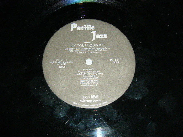 CY TOUFF, His Octet & Quintet (Pacific Jazz; PJ-1211, Japan 1991 Reissue, Insert), SALE - Up to 50% Off the Original Price LP VG/VG - Image 3