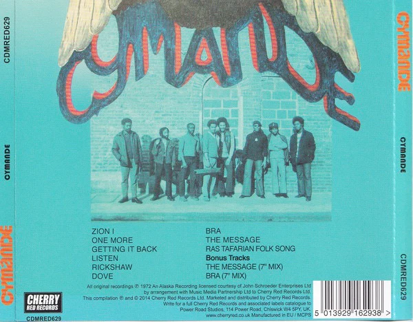CYMANDE, Cymande (Cherry Red; CDMRED629, Europe 2014 Reissue, Jewel Case) CD EX/EX - Image 2